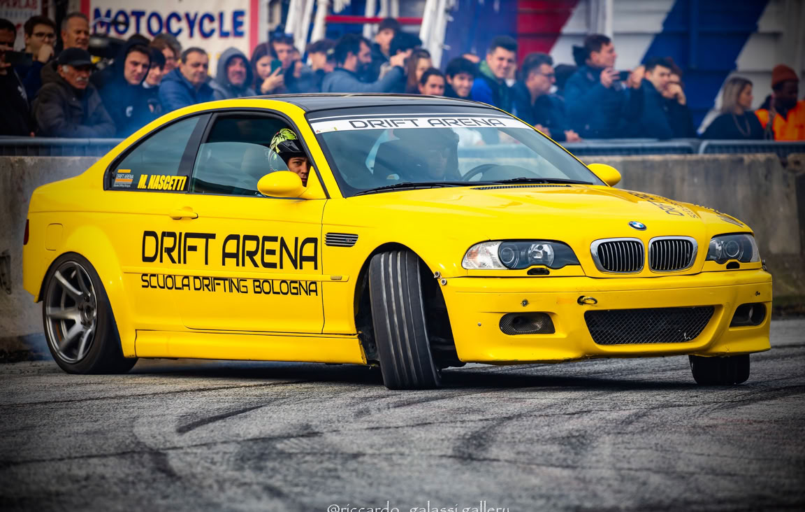 Drift Arena, Corsi drift, Scuola Drifting Bologna, Massimo Nascetti BMW M3 E36