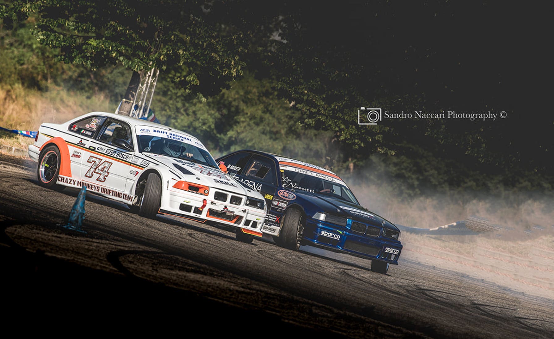 Twin Drift, Massimo Nascetti, BMW M3, Drift Arena Bologna