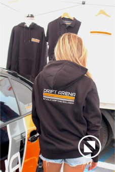 Felpa Drift Arena, Drifting, cappuccio Academy 3