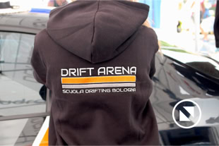 Felpa Drift Arena, Drifting, cappuccio Academy 2