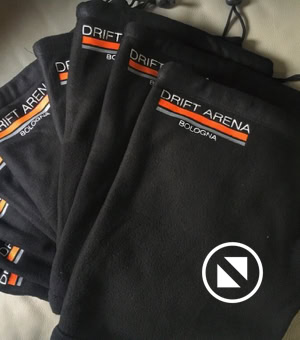 Scalda collo Drift Arena, Drifting, inverno scaldacollo pile.jpg