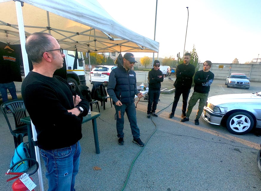 Corsi Drifitng, Drift Arena, Scuola Drift, BMW M3 Nascetti Massimo