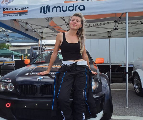 Tania Bovolenta, istruttore Drifting, Drift Arena, Scuola Drift, Drifting Academy