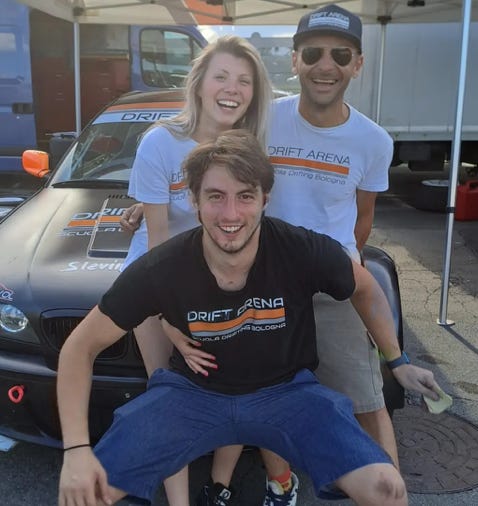 Tania Bovolenta, istruttore Drifting, Drift Arena, Scuola Drift, Drifting Academy