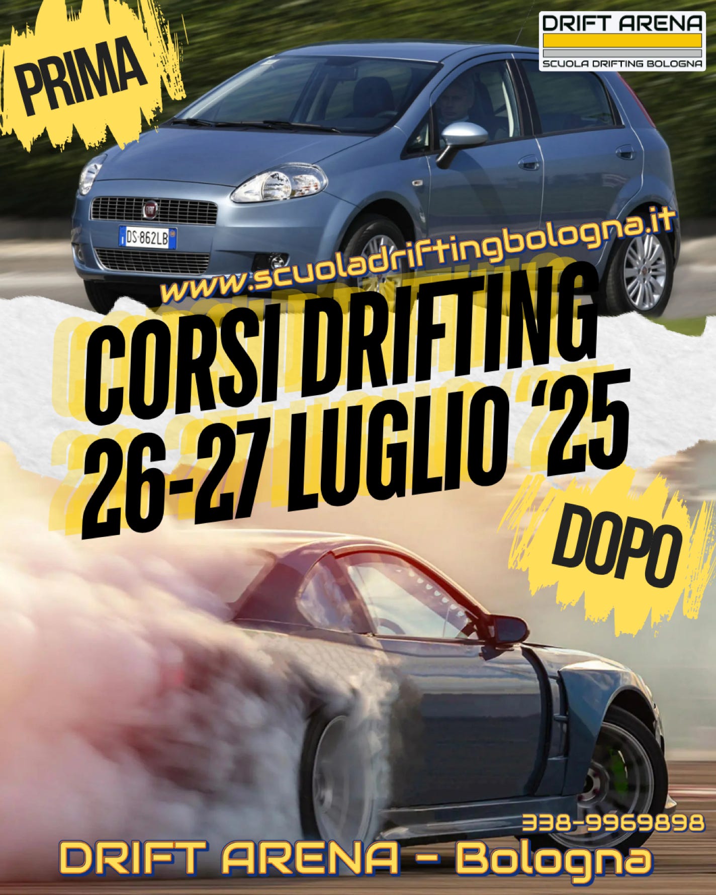 Corsi Drifting Giugno 2025, Corso Drift con BMW, Academy, passione, coupon Voucher
