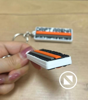 Portachiavi gommoso 3d Drift Arena, Drifting 2