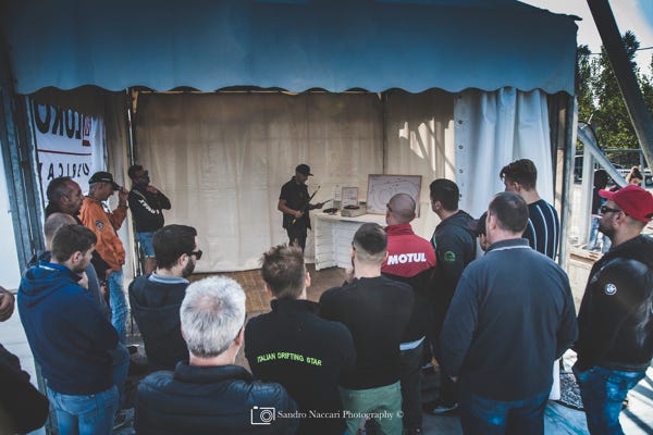 IWDC Briefing, Drift Arena Bologna Drift Arena, Corsi, Scuola Drifting Bologna, Massimo Nascetti, drift arena Scuola Drifting