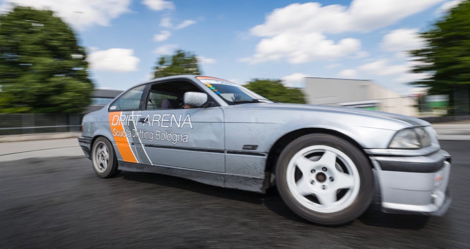 BMW coupe, istruttore Drifting, Drift Arena, Scuola Drift, Drifting Academy