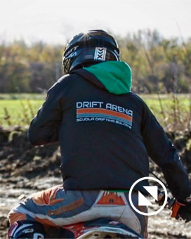 Kway antivento nero, Drift Arena, Drifting k-way 4